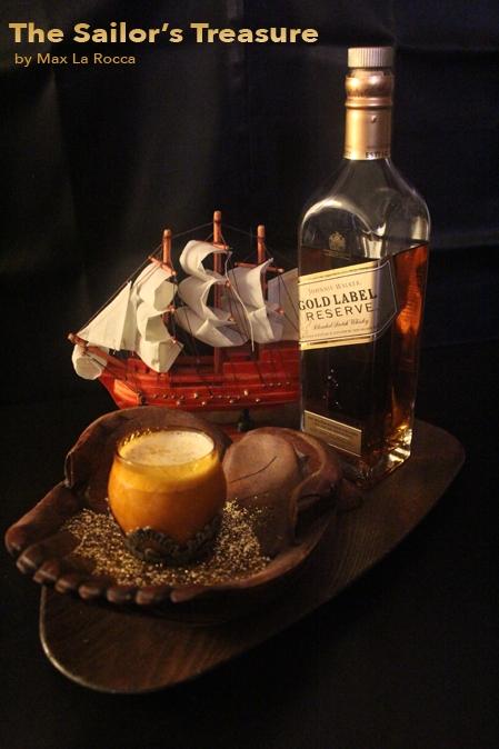 the-sailors-treasure cocktail by Max La Rocca